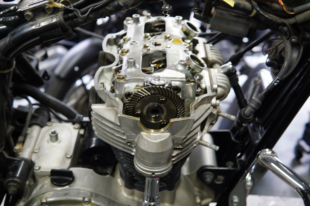 カワサキ W650のエンジンボアアップ&修理