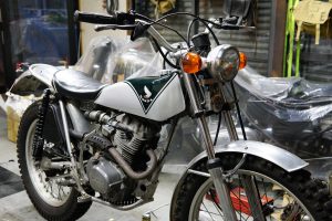 山バイク、TL125イーハトーブの改造