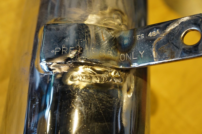 ロイヤルエンフィールド　トライアンフTOGAマフラー