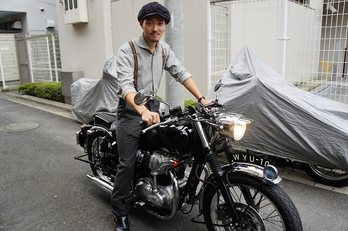 W650　1950年代英車カスタム