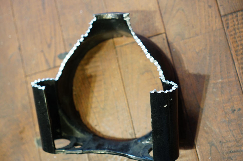 ロイヤルエンフィールド　チョッパー制作