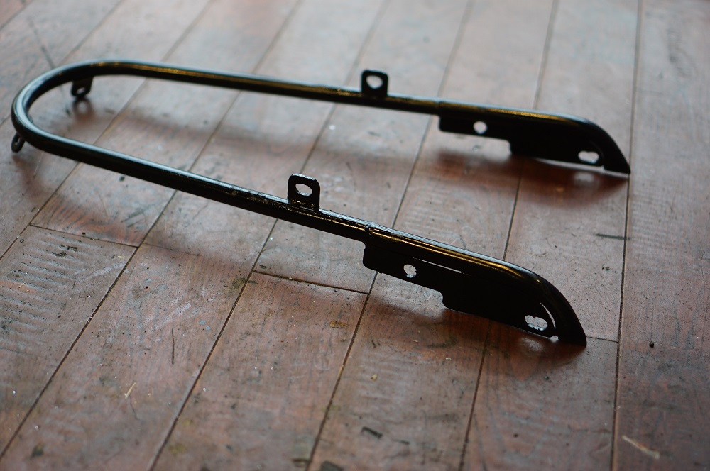 ロイヤルエンフィールド　カフェレーサーのステー折れ修理