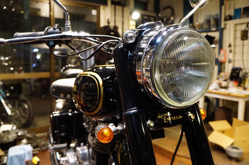 ロイヤルエンフィールド中古車入荷！　人気のTYPE-Sブラックです