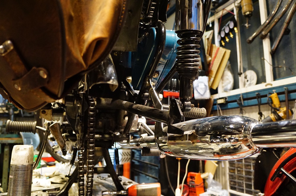 ロイヤルエンフィールド　総点検　足回り編