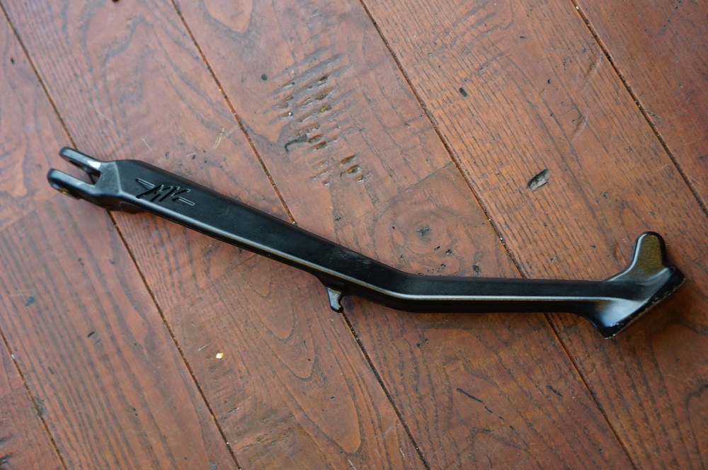 アルミサイドスタンド　ショート加工