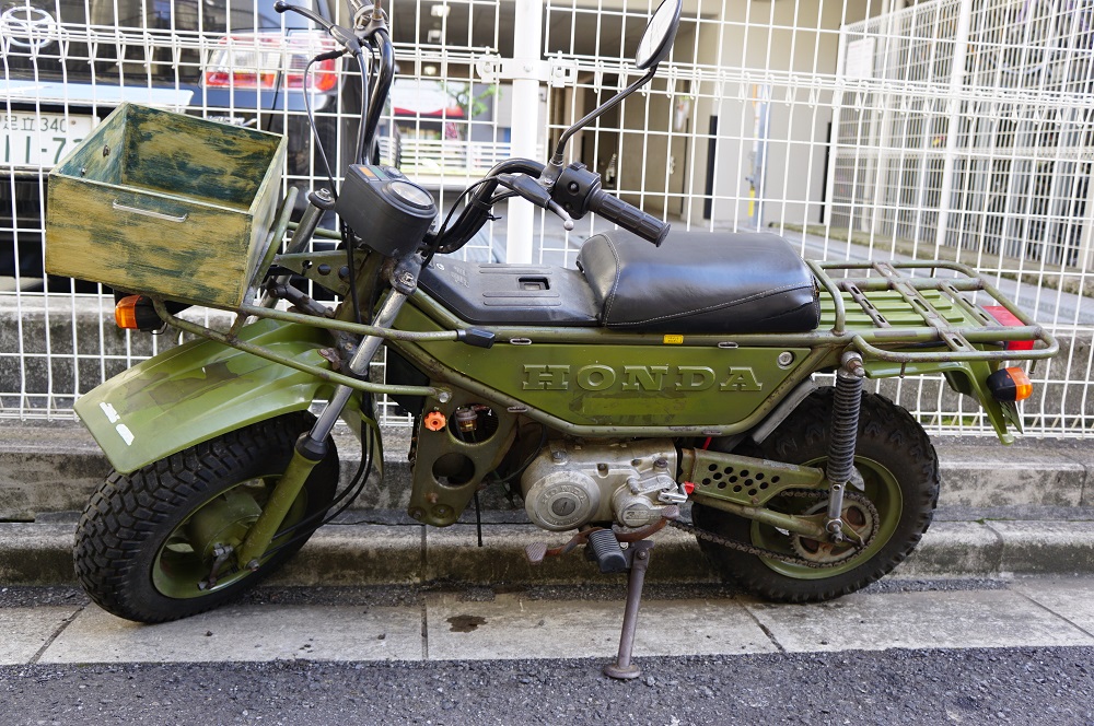 ホンダ　モトラ溶接修理