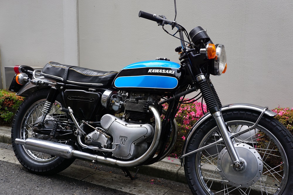 カワサキW1SA　エンジン不調修理