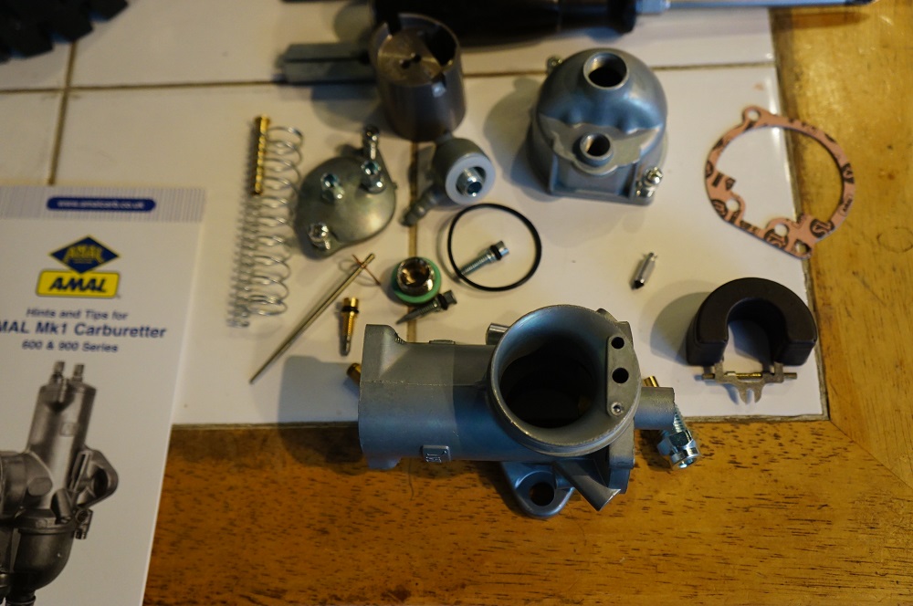 ロイヤルエンフィールドぼアマルキャブレター取り付けとバーニング撮影