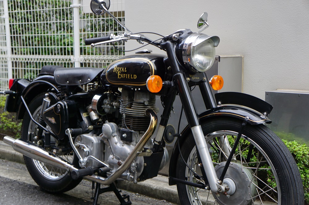 ロイヤルエンフィールド　車検＆ハンドルカスタム完成！