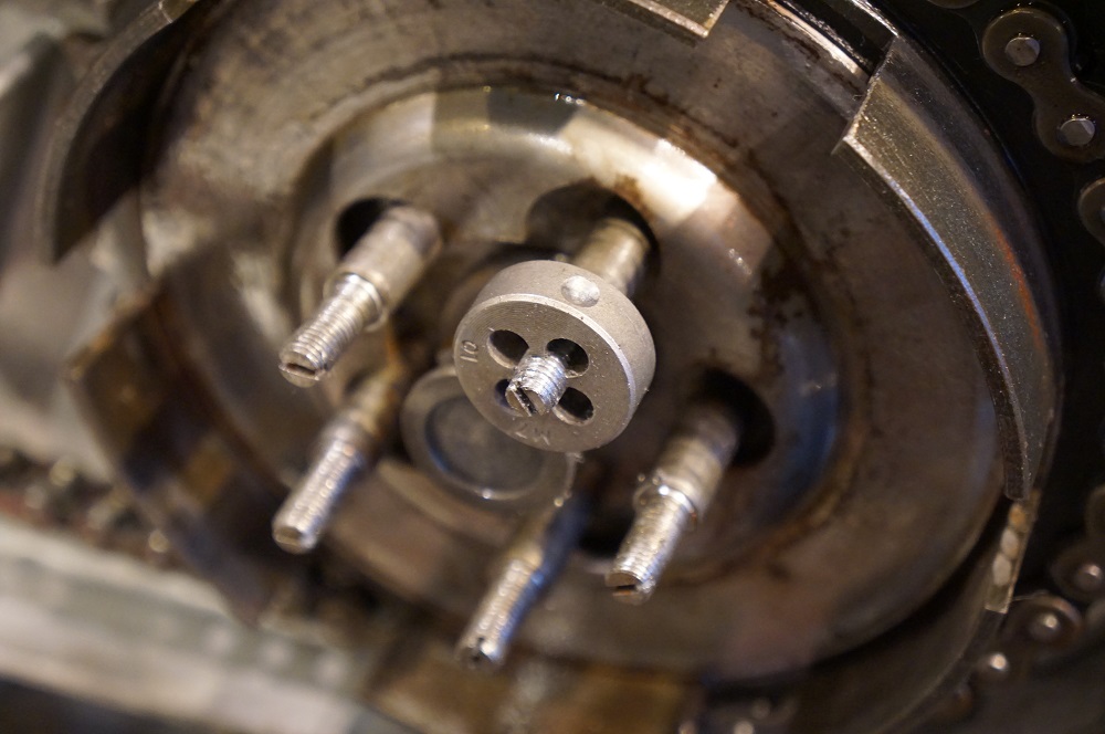 メグロS7　クラッチ修理完了