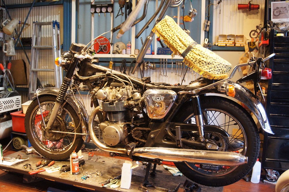 CB450K1 車検整備 クラッチ編 | 後藤屋モーターワークス