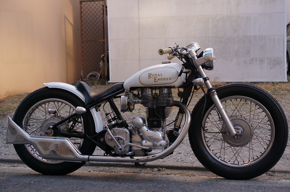 白エンフィールド　フルカスタム完成！&新プロジェクト