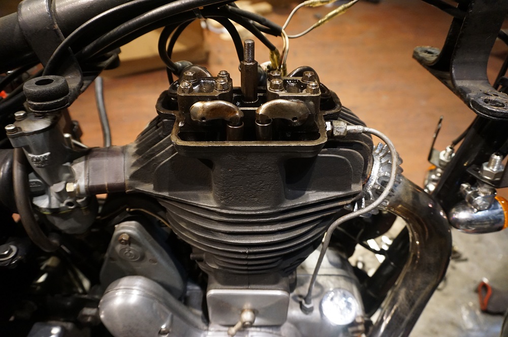 イギリス製　ロイヤルエンフィールド　ModelG　メンテナンス