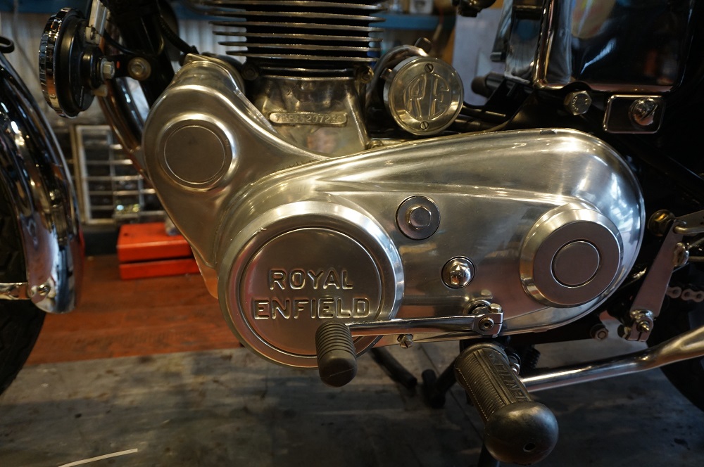 旧型ロイヤルエンフィールド　セルキャンセル