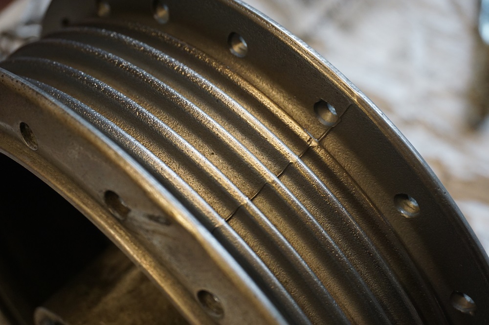 メグロ　K1　スポーク張替え