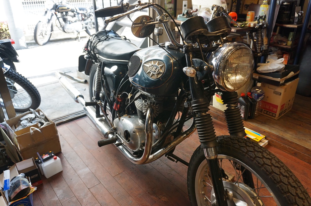 BSA　A50　アイドリング不良