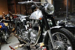 ロイヤルエンフィールドのエンジンオーバーホール 組み立て