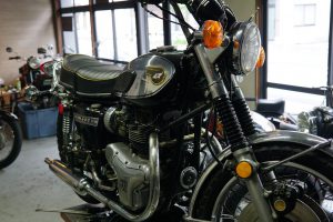 カワサキ　W3のミッション修理