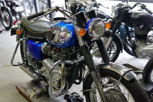 カワサキW1スペシャルの修理　ヒューズ切れとポイント＆遠心ガバナ