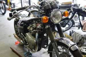 カワサキW1 20年ぶりに復活のお手伝い