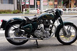 ロイヤルエンフィールドにHAGON製ショートサスペンション