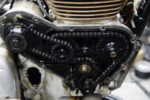 イギリス製ロイヤルエンフィールド　インターセプターの路上復帰２