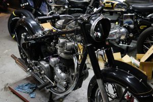 ロイヤルエンフィールドの中古車納車整備　オイルポンプは大事