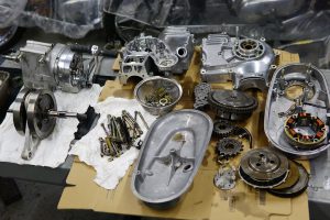 ロイヤルエンフィールド アイアンBULLETのエンジンから異音の修理